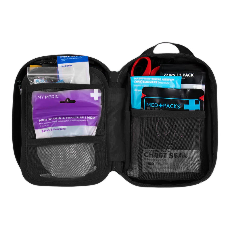 My Medic™ MYFAK Mini Standard First Aid Kit Black Soft Bag (1234446_EA) 1/EA