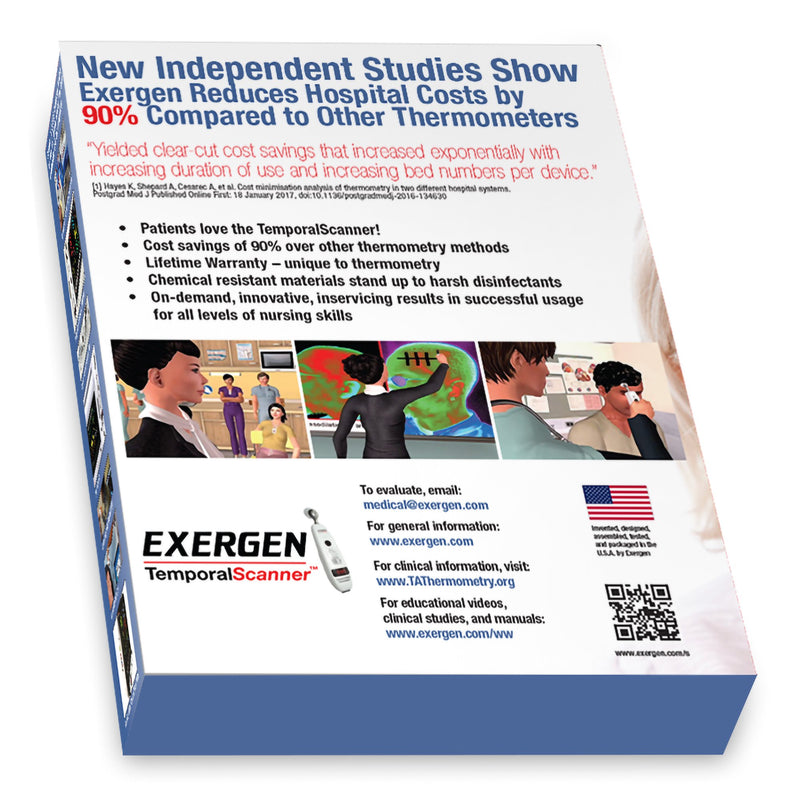 Temporal Scanner™ Temporal Contact Thermometer Temporal Probe Handheld (1239311_EA) 1/EA