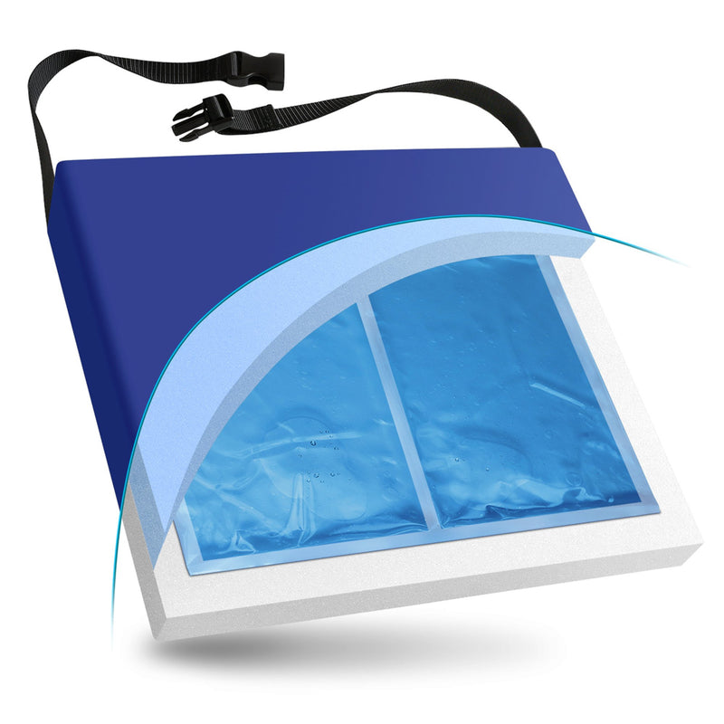 NYOrtho Seat Cushion 18 W X 16 L X 3 D Inch Foam / Gel (813748_EA) 1/EA