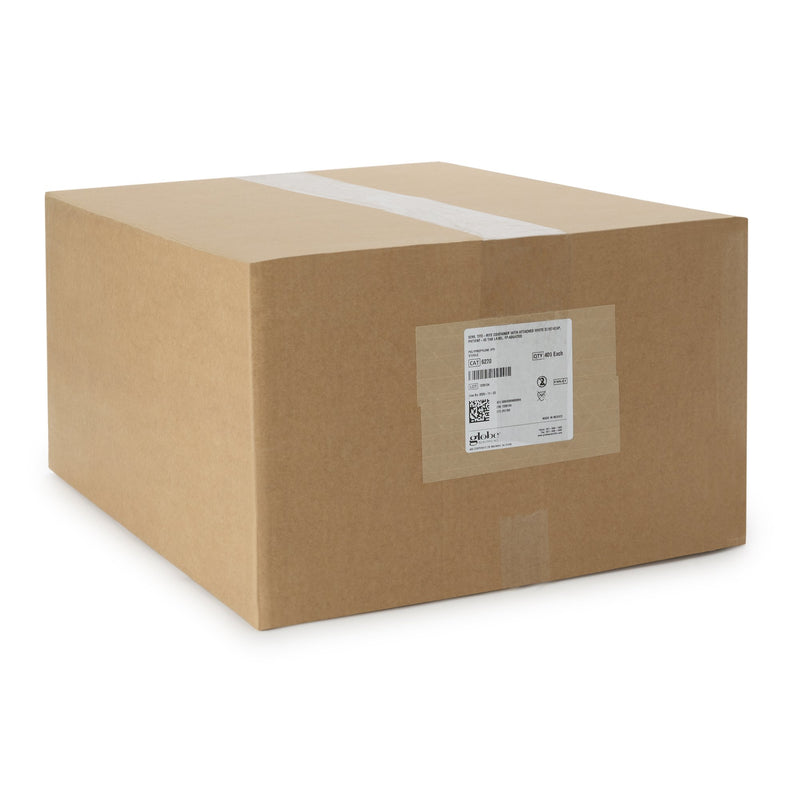 Tite-Rite™ Urine Specimen Container 53 mm Opening 90 mL (3 oz.) Screw Cap Patient Information Sterile (1062254_CS) 400/CS