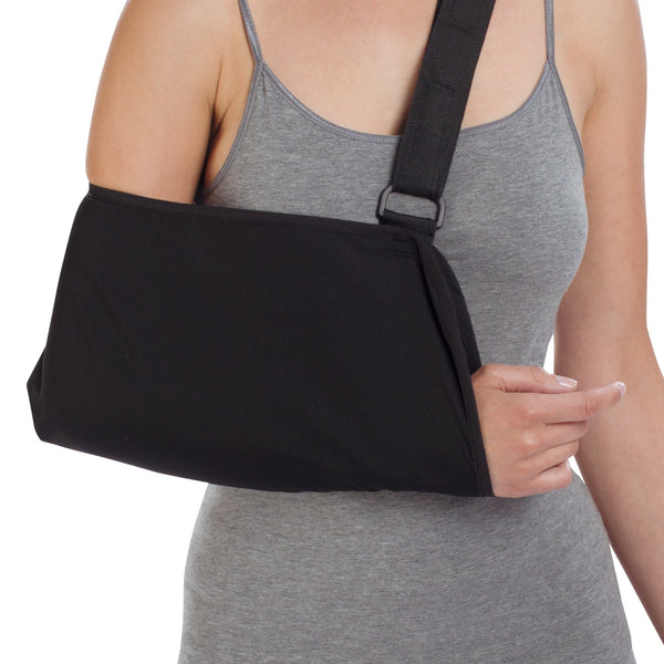 Procare® Deluxe Arm Sling with Shoulder Pad D-Ring / Hook and Loop Strap Closure Large (380619_EA) 1/EA