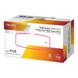 NEW AGE® 9128 Series Exam Glove Large NonSterile Nitrile Standard Cuff Length Textured Fingertips Violet Blue Chemo Tested / Fentanyl Tested (1217673_BX) 250/BX