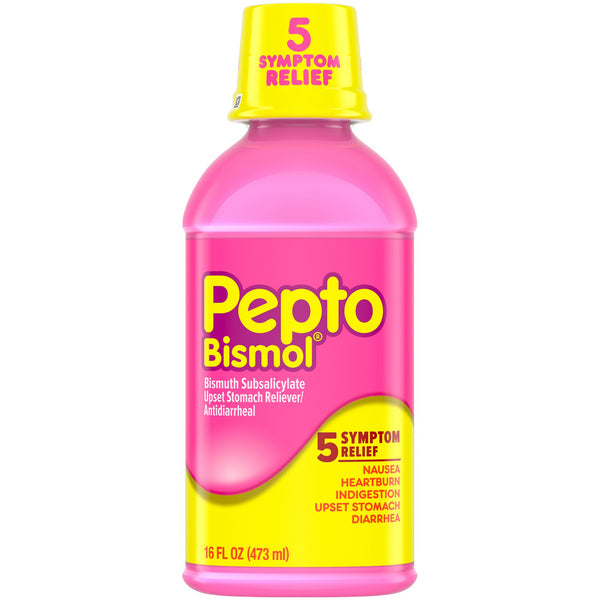 Pepto Bismol® Anti-Diarrheal 262 mg Strength Liquid 16 oz. (260851_EA) 1/EA