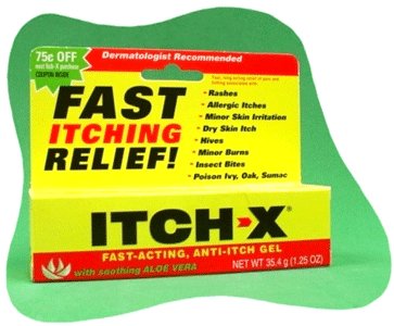 Itch-X® Itch Relief 1% - 10% Strength Gel 1.25 oz. Tube (672430_EA) 1/EA