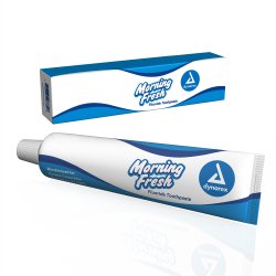 Morning Fresh Toothpaste Mint Flavor 2.75 oz. Tube (903649_CS) 144/CS