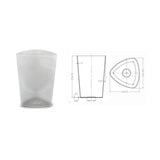 Oakridge Products Graduated Beaker Pathology Container Polypropylene 1,000 mL (32 oz.) (1039881_EA) 1/EA