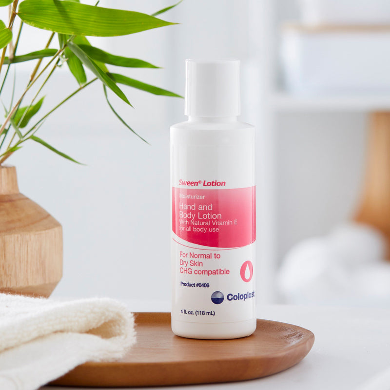 Sween® Lotion Hand and Body Moisturizer 4 oz. Bottle Scented Lotion CHG Compatible (678501_EA) 1/EA