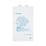 McKesson Bedside Bag 7 X 11.5 Inch White / Blue Floral Print Polyethylene (472251_CS) 2000/CS