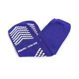 McKesson Slipper Socks Unisex Adult Bariatric / X-Wide Single Tread Single Patient Use Royal Blue (1038462_CS) 48/CS
