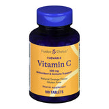 Foster & Thrive™ Vitamin C Supplement Ascorbic Acid 500 mg Strength Chewable Tablet 100 per Bottle (1238902_BT) 1/BT