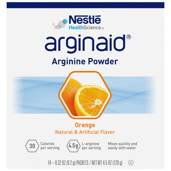 Arginaid® Oral Supplement Orange Flavor Powder 0.32 oz. Individual Packet (746879_CS) 56/CS