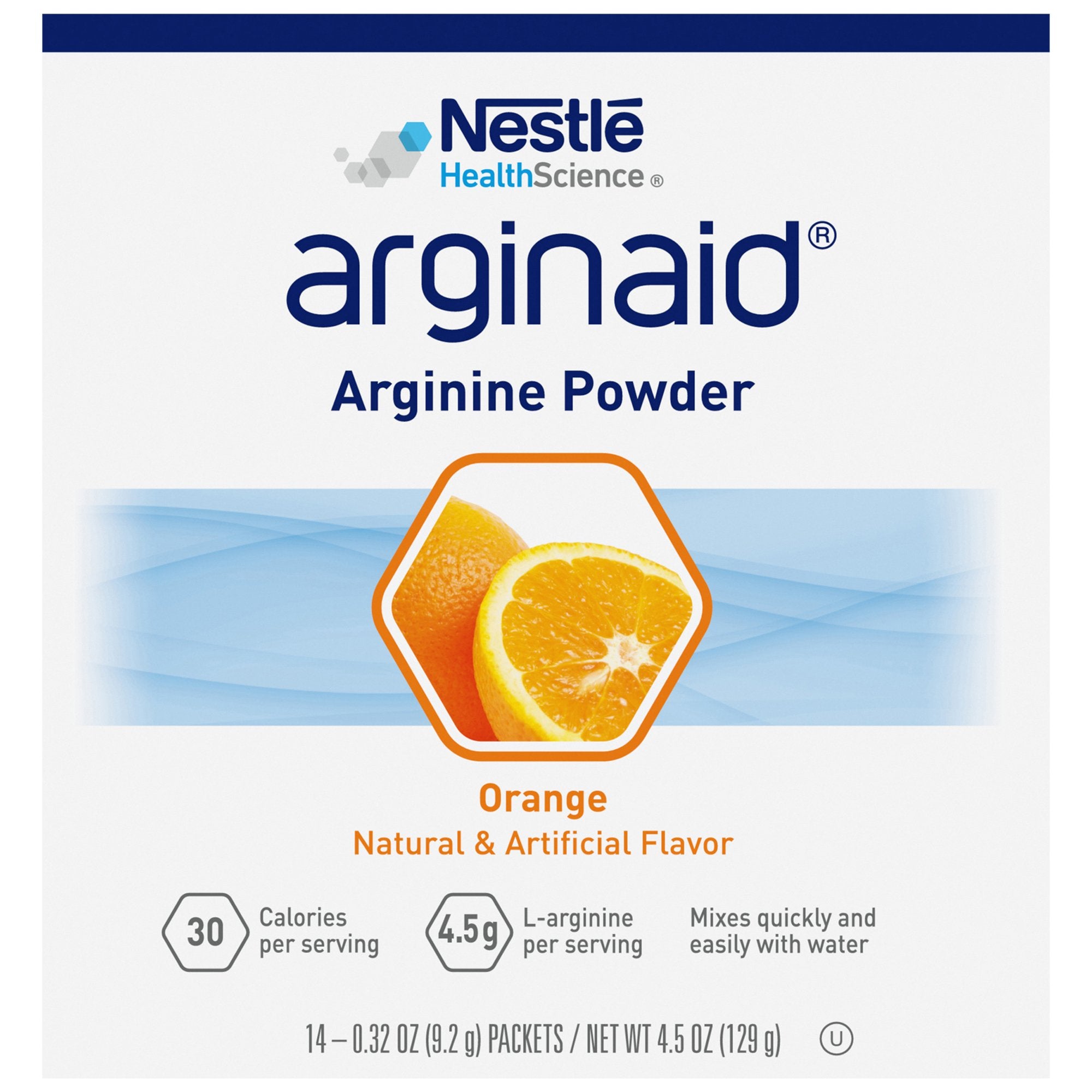 Arginaid® Oral Supplement Orange Flavor Powder 0.32 oz. Individual Pac ...