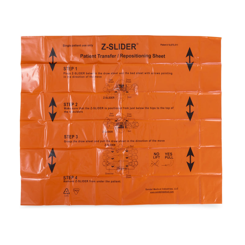 Z-Slider™ Transfer Sheet Orange 45 X 53 Inch (1131117_EA) 1/EA