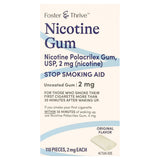 Foster & Thrive™ Stop Smoking Aid 2 mg Strength Gum (1238951_PK) 110/PK