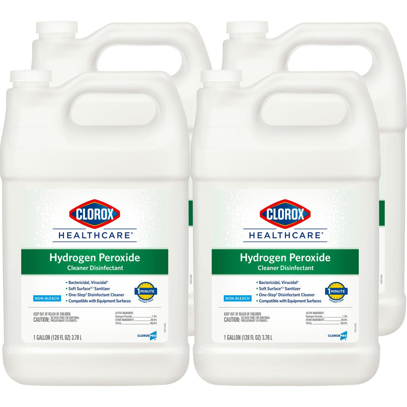 Clorox Healthcare® Surface Disinfectant Cleaner Refill Peroxide Based Manual Pour Liquid 1 gal. Jug Unscented NonSterile (914232_EA) 1/EA