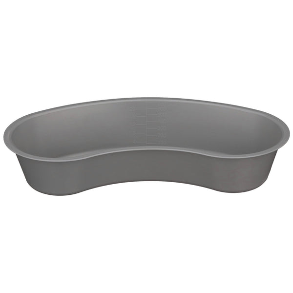 McKesson Emesis Basin Graphite 20 oz. Plastic Single Patient Use (1028128_EA) 1/EA