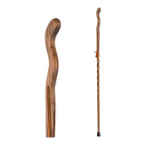 Brazos™ Twisted Fitness Walker Walking Stick Wood 58 Inch Height Brown (1229041_EA) 1/EA
