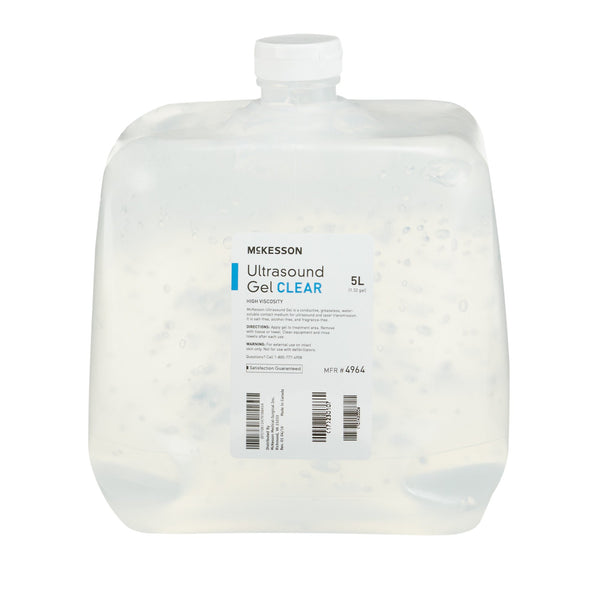 McKesson Ultrasound Gel High Viscosity 5 Liter Jug NonSterile (875484_EA) 1/EA