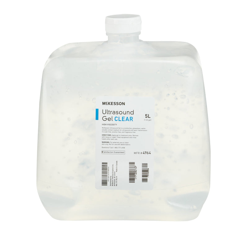 McKesson Ultrasound Gel High Viscosity 5 Liter Jug NonSterile (875484_EA) 1/EA