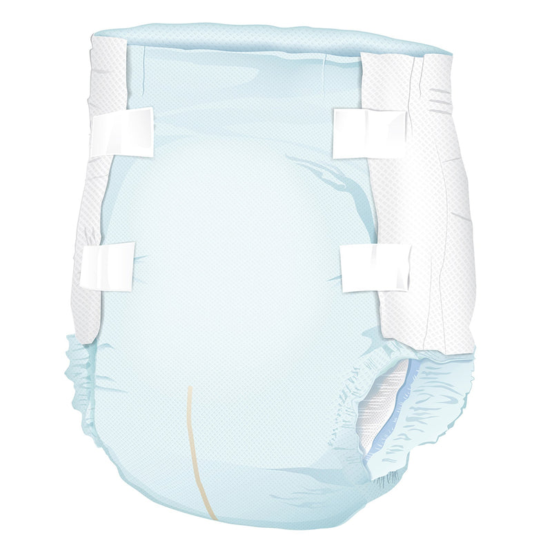 McKesson Ultra Unisex Adult Incontinence Brief Large Disposable Heavy Absorbency (800831_BG) 1/BG
