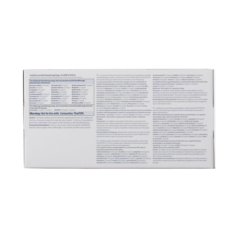 Purple Nitrile® Exam Glove X-Small NonSterile Nitrile Standard Cuff Length Textured Fingertips Purple Chemo Tested (365059_CS) 1000/CS