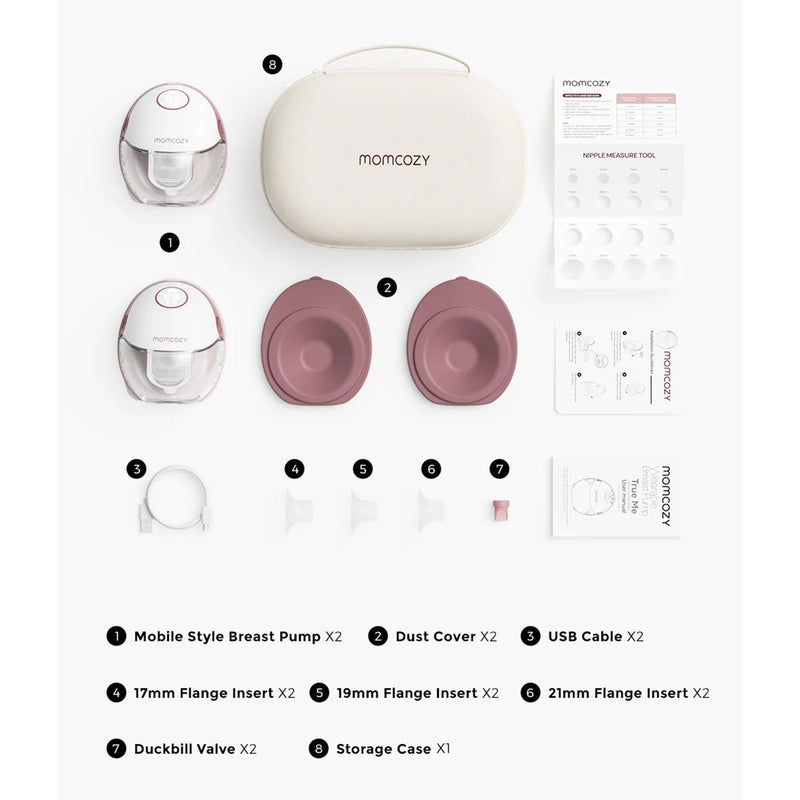 Momcozy Mobile Style™ M6 Hands Free Double Electric Breast Pump Momcozy Mobile Style™ M6 (1268120_EA) 1/EA