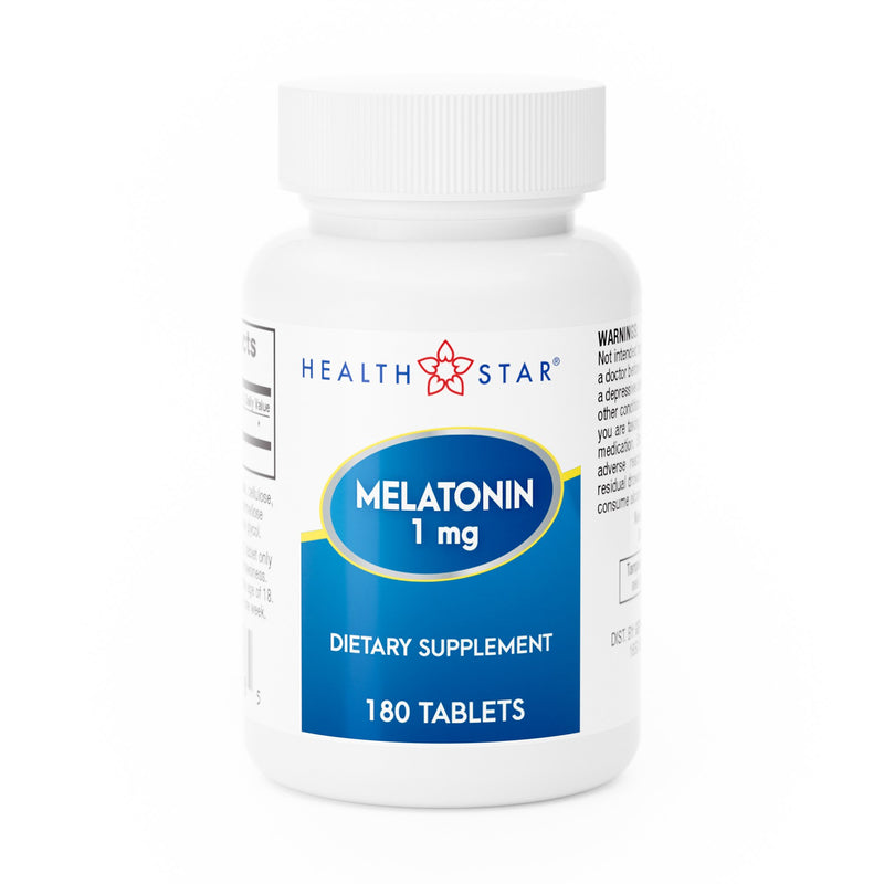 Geri-Care® Natural Sleep Aid 180 per Bottle Tablet 1 mg Strength (1113208_CS) 12/CS