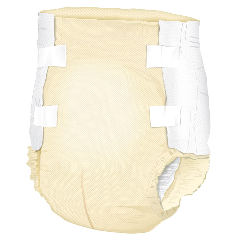 McKesson Classic Unisex Adult Incontinence Brief X-Large Disposable Light Absorbency (973141_BG) 15/BG