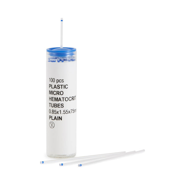 McKesson Capillary Blood Collection Tube Plain 40 µL Without Closure Plastic Tube (862530_EA) 1/EA