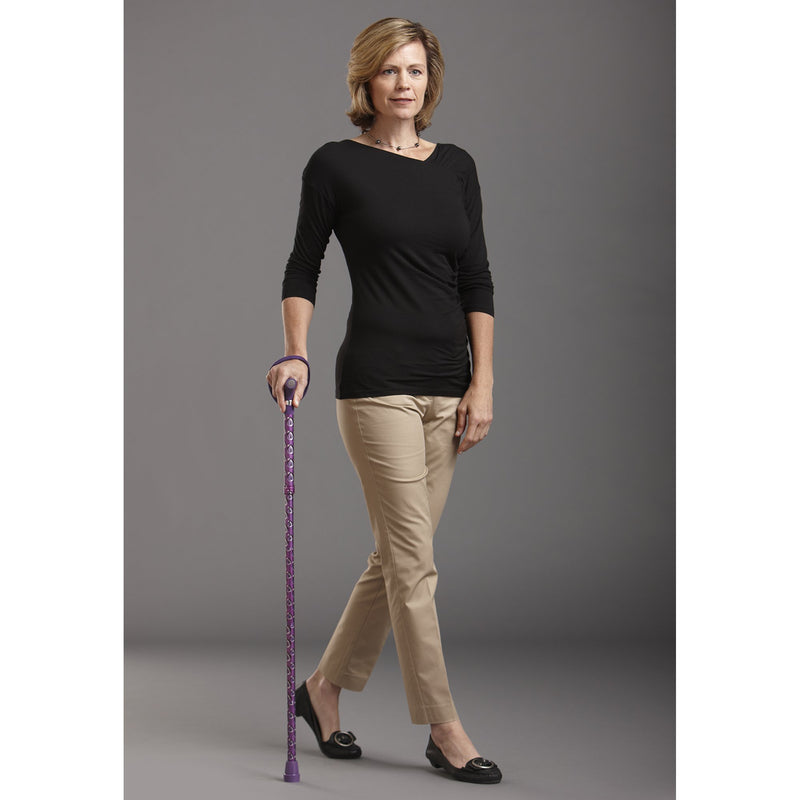 Switch Sticks® Folding Cane Aluminum 32 to 37 Inch Height Viking Print (1049998_EA) 1/EA