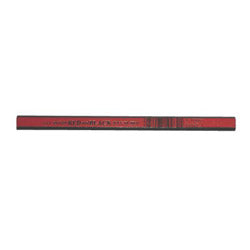 Dixon Industrial Carpenter Pencils, Medium, 7 in, Red Pencil w/Graphite Core (464-19972) Case of 12