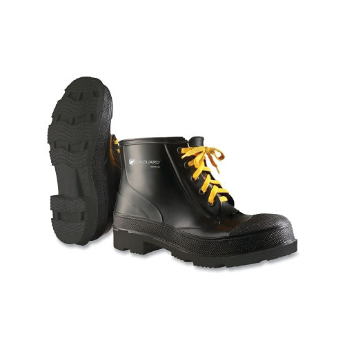 Dunlop® Protective Footwear Monarch Steel Toe Ankle Boots, Lace-Up, Men's 13, Polyester/PVC, Black (868-866040013) 1 Pair