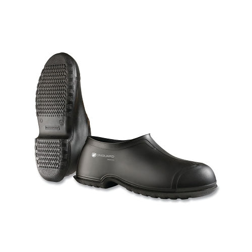 Dunlop® Protective Footwear Overshoes, 2X-Large, 4 in, PVC, Black (868-86010002X) 1 Pair