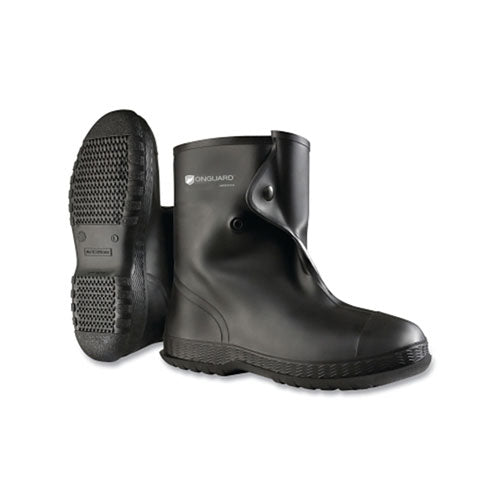 Dunlop® Protective Footwear Overshoes, 2X-Large, 17 in, PVC, Black (868-86030002X) 1 Pair