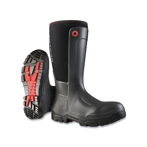 Dunlop® Protective Footwear Snugboot WorkPro Full Safety Boots, Composite Toe, Men's 12, Purofort®/Puretex, Black (868-NE68A9312) 1 Pair