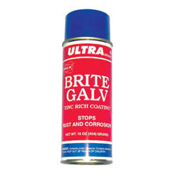 Dynaflux Ultra Brand Bright Zinc Galvanizing, 16 oz Aerosol Can (368-DF305-16) Each