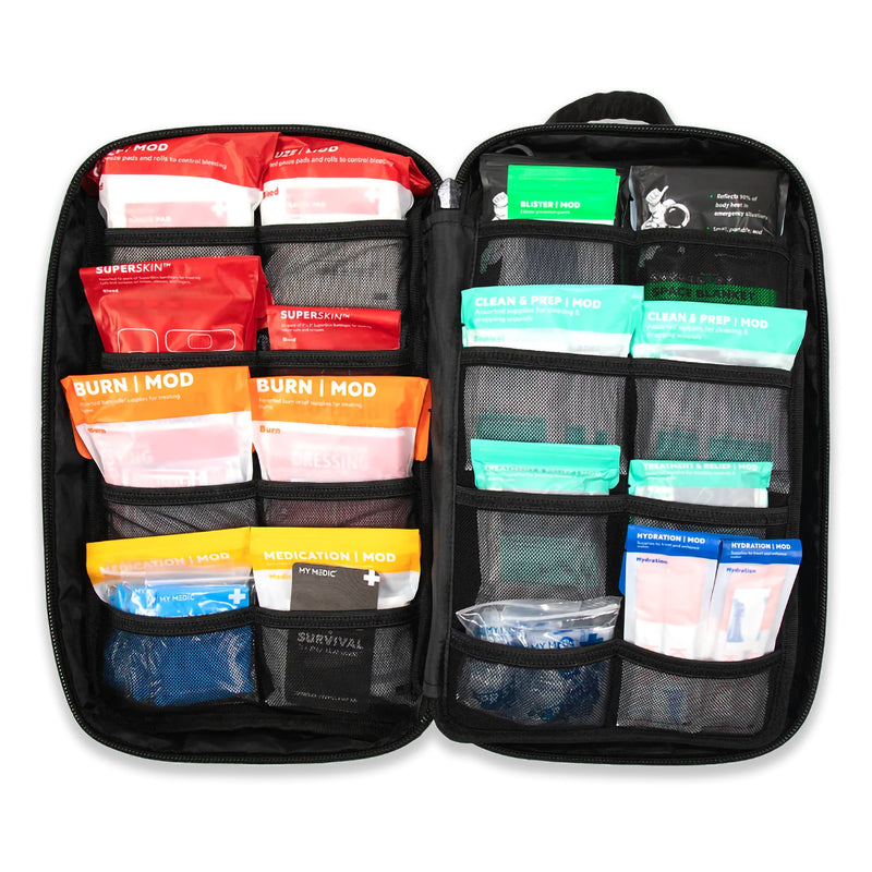 My Medic™ MYFAK Standard First Aid Kit Black Nylon Bag (1207719_EA) 1/EA