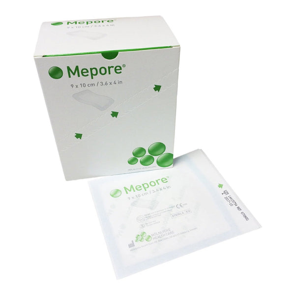 Mepore® Composite Dressing 3-3/5 X 4 Inch Rectangle Sterile (324384_EA) 1/EA