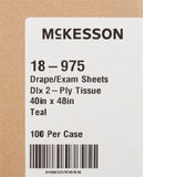McKesson General Purpose Drape Physical Exam Drape 40 W X 48 L Inch NonSterile (224224_CS) 100/CS