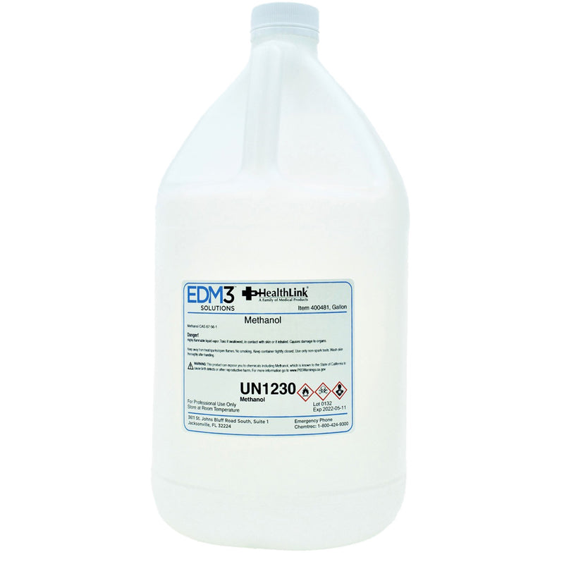 EDM 3 LLC Chemistry Reagent Methanol ACS Grade 100% 1 gal. (446704_EA) 1/EA