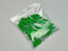 LK® Clear Line Reclosable Bag 10 X 12 Inch LDPE Clear Zipper Closure (934029_BX) 100/BX