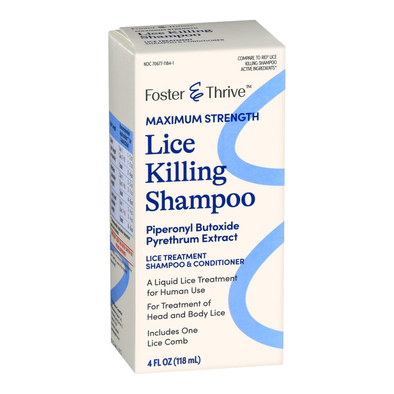 Foster & Thrive® Lice Shampoo 4 oz. Bottle Scented (1238949_EA) 1/EA