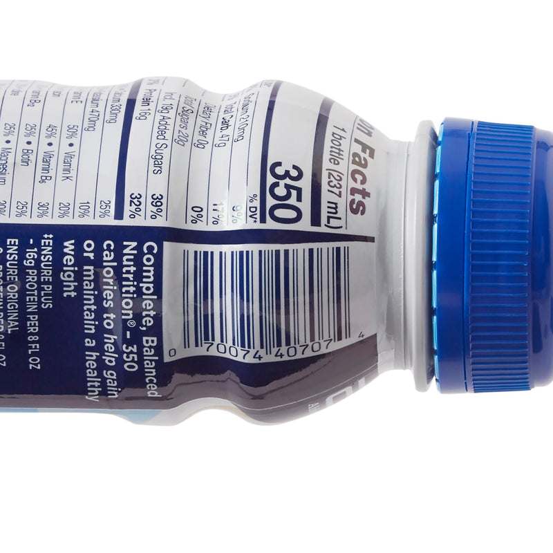 Ensure® Plus Nutrition Shake Oral Supplement Vanilla Flavor Liquid 8 oz. Bottle (765334_CS) 24/CS