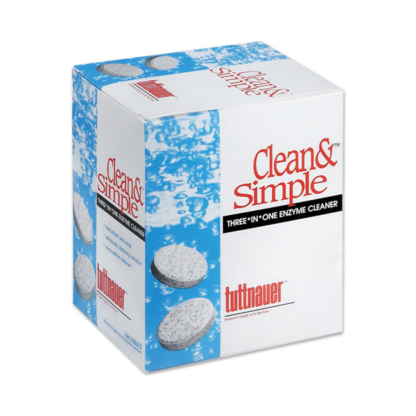 Clean & Simple Ultrasonic / Enzymatic Solution Tablet (812998_BX) 144/BX