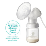 Evenflo Balance + Wide Neck Breast Pump Adapter For Bottles (1146791_CS) 12/CS