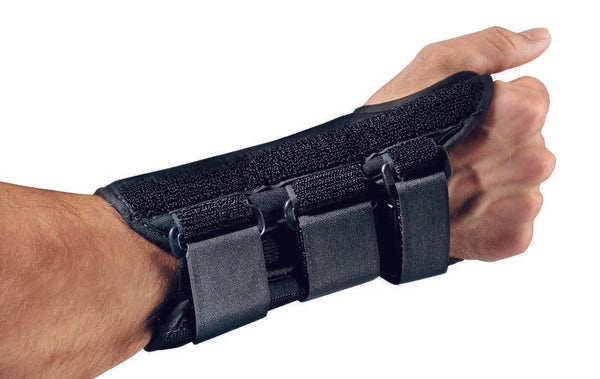 ProCare® ComfortFORM™ Wrist Brace Aluminum / Foam / Spandex / Plastic Left Hand Black X-Large (346150_EA) 1/EA