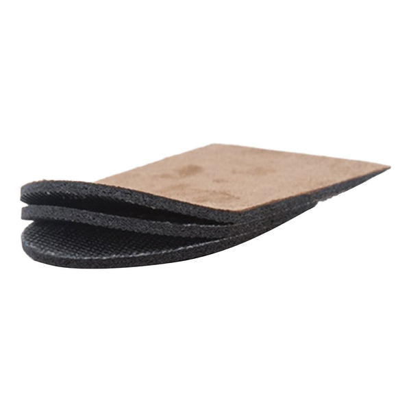 McKesson Heel Lift Leg Lifter Foam Core / Suede Top Female 6 to 6-1/2 / Male 4 to 4-1/2 Passion Mocha (1104493_EA) 1/EA