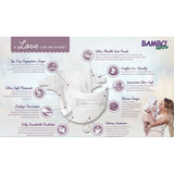 Bambo® Nature Dream Unisex Baby Diaper Size 6 Disposable Heavy Absorbency (1191023_CS) 144/CS