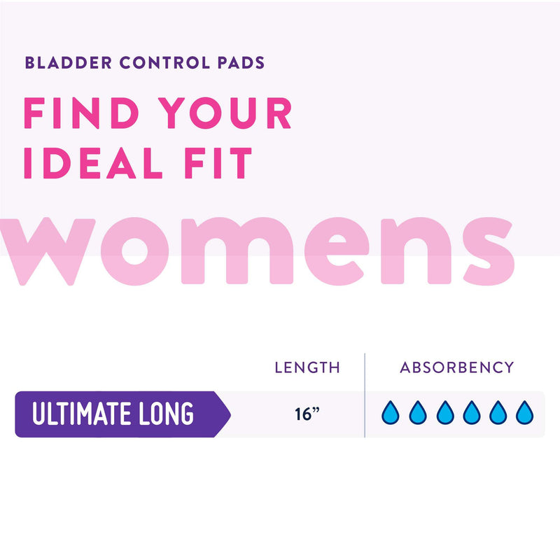 Prevail® Overnight Bladder Control Pad 16 Inch Length Heavy Absorbency Polymer Core One Size Fits Most (1041815_CS) 120/CS