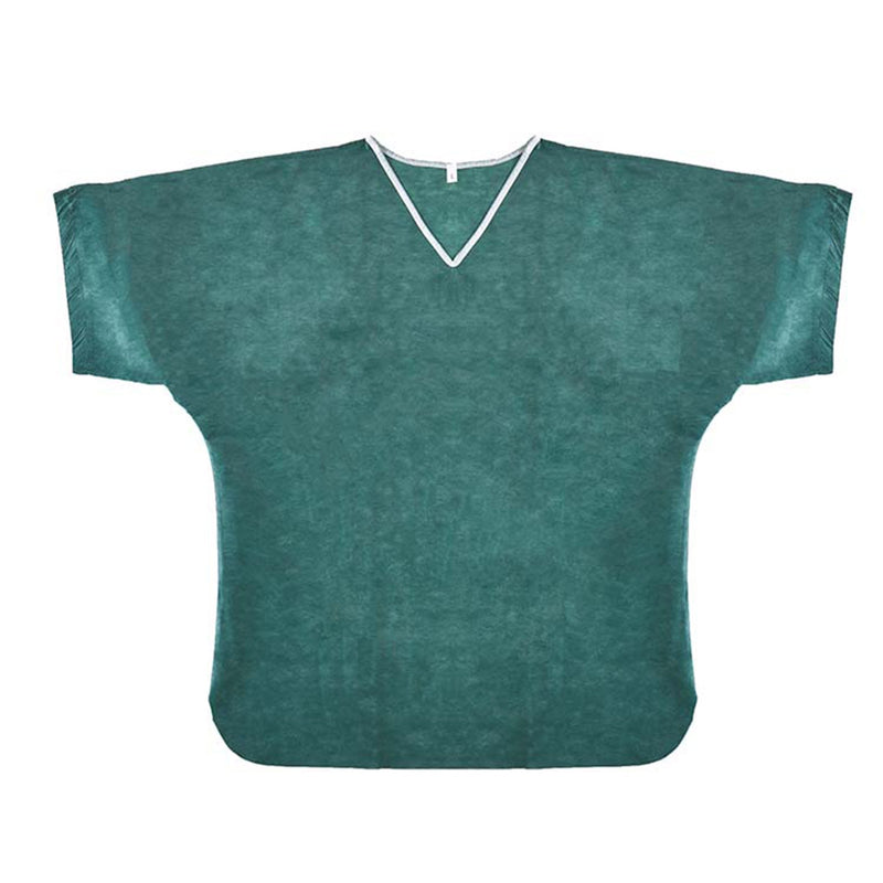Graham Medical Products Patient Shirt X-Large Green Without Pockets Short Sleeve Unisex (903773_CS) 30/CS